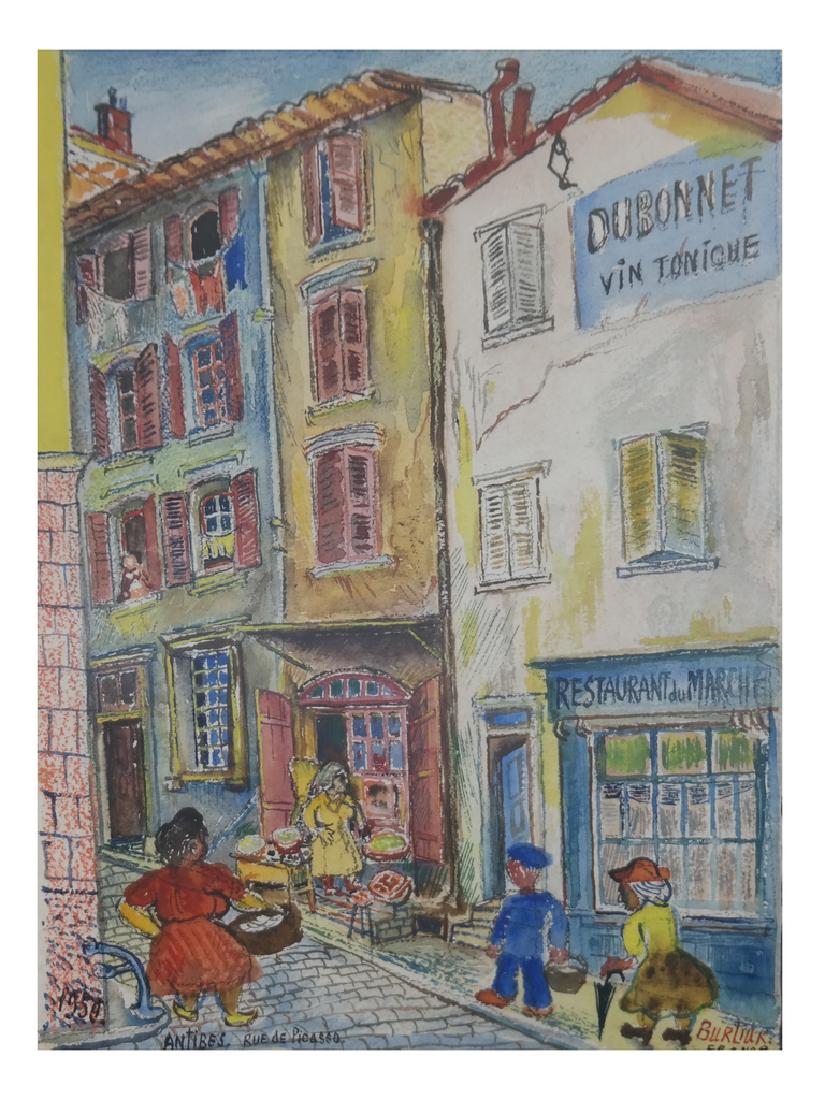 David Burliuk, Watercolor (1 of 6)