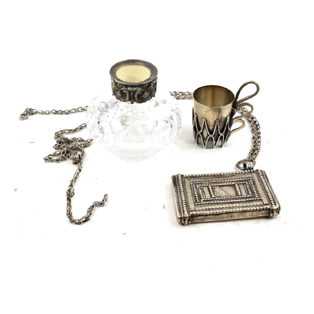 Silver Box Pendant, Cup and Jar (1 of 5)