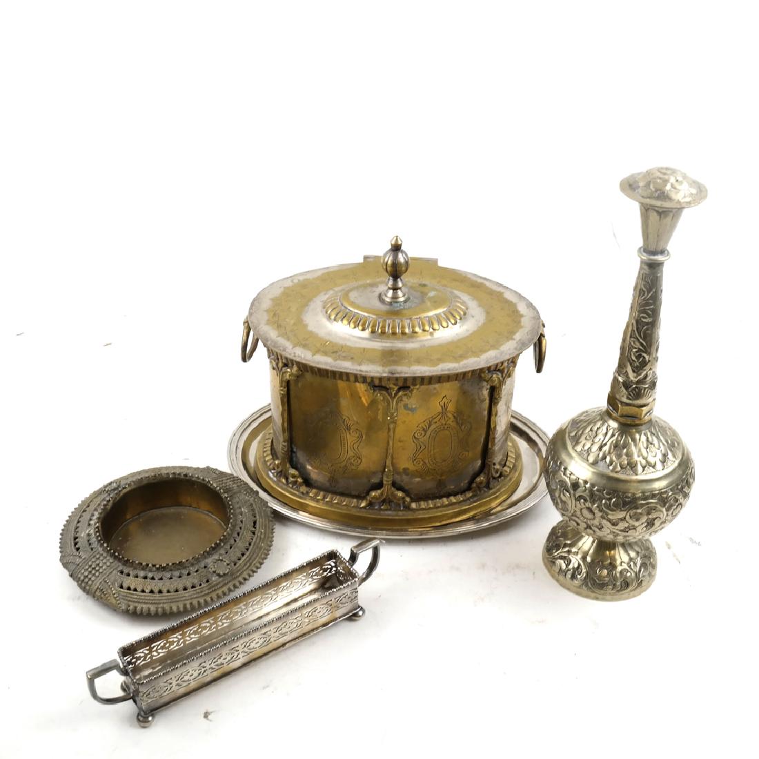 Group of Five Mixed Metal Items (1 of 5)