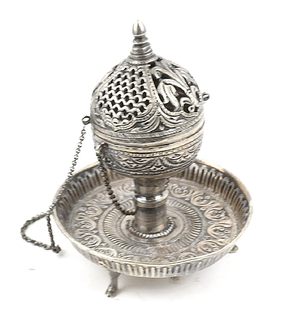 Sterling Silver Egg Holder and Cover (1 of 6)