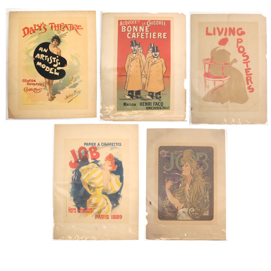Five Vintage "Le Maitre d'Affiche" Posters (1 of 6)