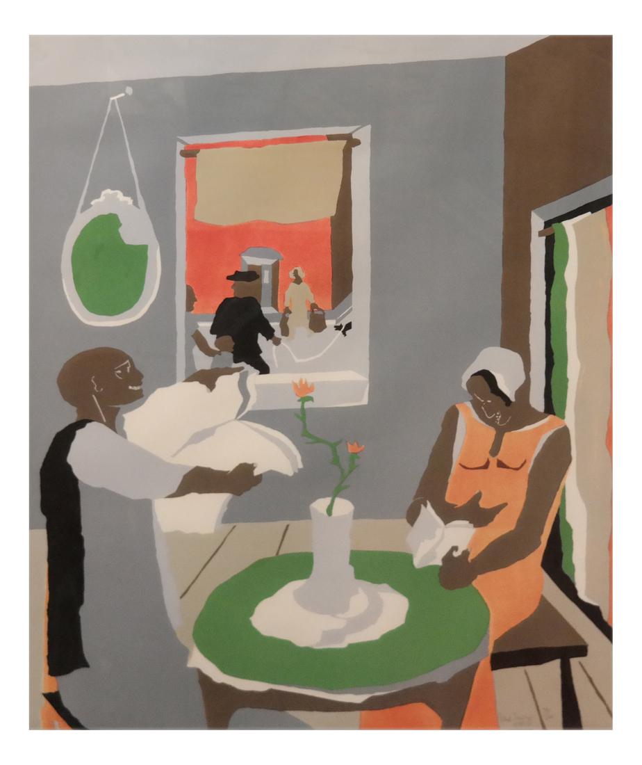 Jacob Lawrence (American 1917-2000) "Aspirations" (1 of 6)