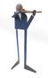 William Dickey King, "VIOLIN PLAYER" - 2