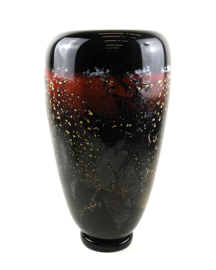 Michael Nouret American Studio Art Glass Vase (1 of 5)