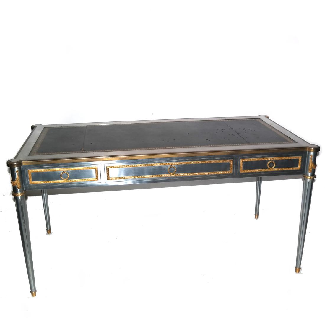 John Vesey Stainless Steel Bronze Desk