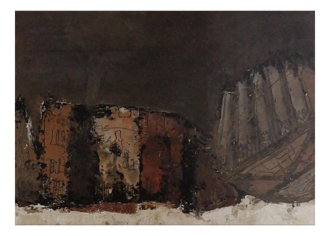 William Congdon, Abstract View Piazza Rome, No. 3 (1 of 9)