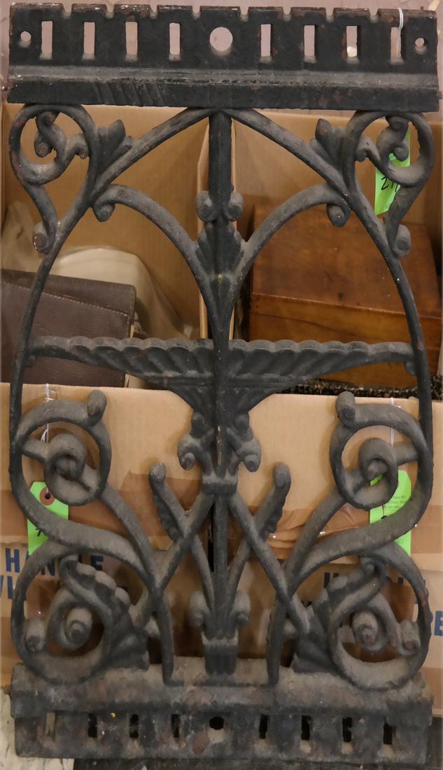 Decorative Iron Grate or Panel
