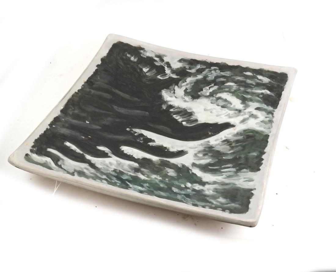 Robert Berlind, "The Wave" Ceramic (1 of 4)