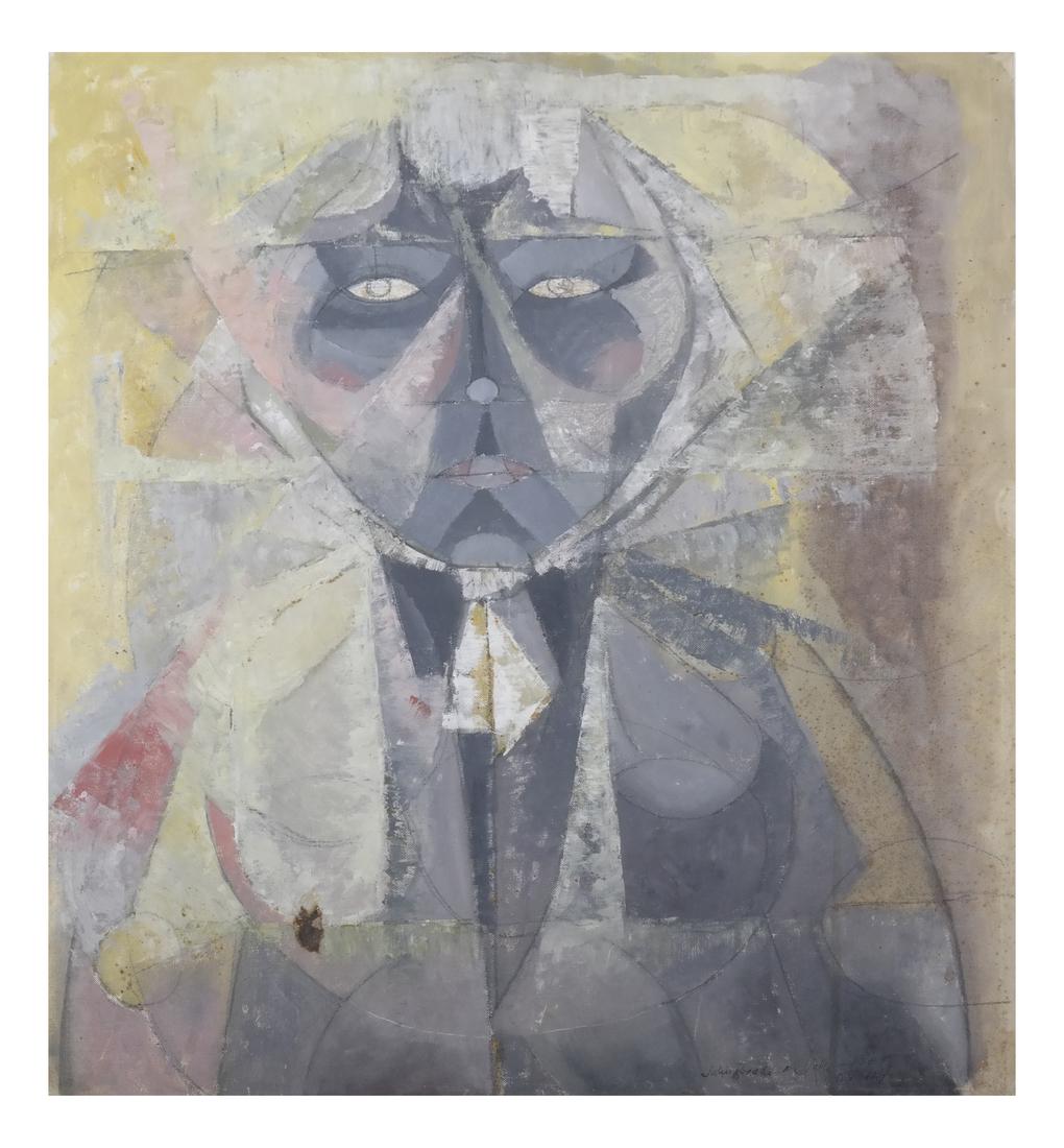 Julio Rosado del Valle, Portrait, Oil on Canvas Board (1 of 5)