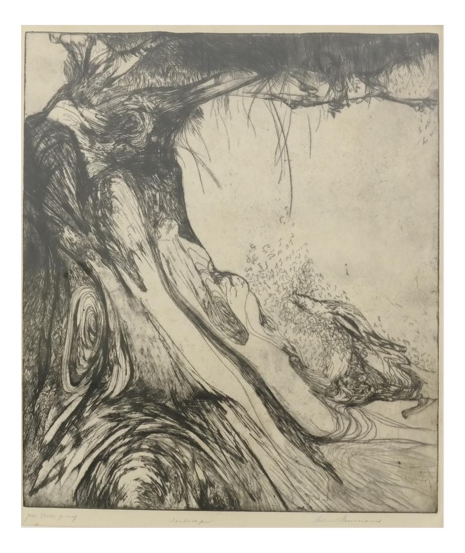 Helen Fesenmaier - Landscape - Etching (1 of 7)