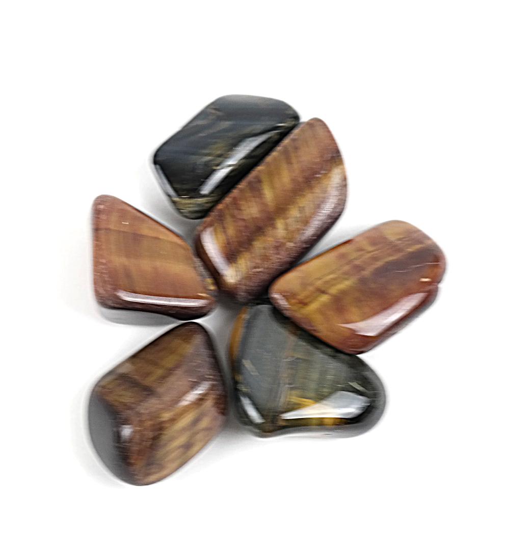 2 Bags of Tiger Eye Gemstones (1 of 2)