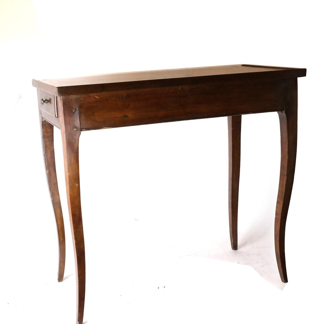 19th C. Continental Single-Drawer Table (1 of 7)