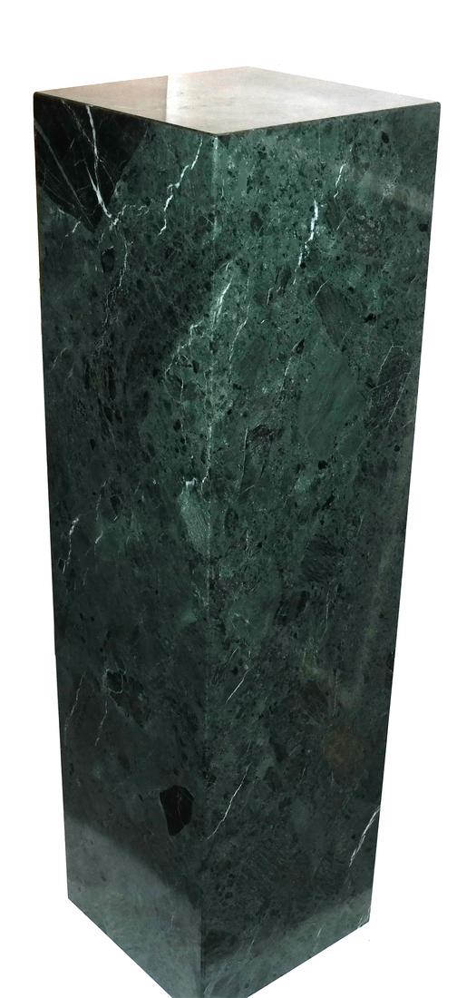 Verde Green Marble Pedestal (1 of 4)