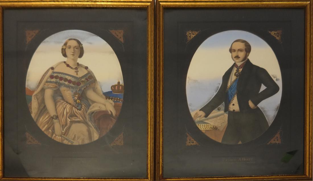 Pair of Portraits, Victoria and Albert (1 of 6)