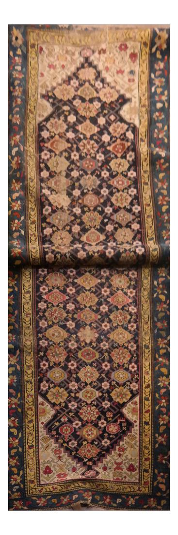 Floral Decorated Hamadan Runner (1 of 4)