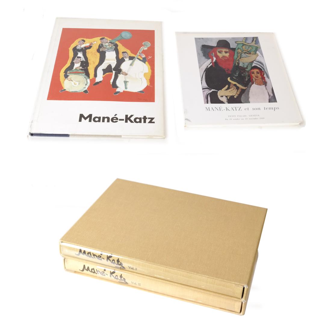 Four Mane-Katz Books (1 of 8)
