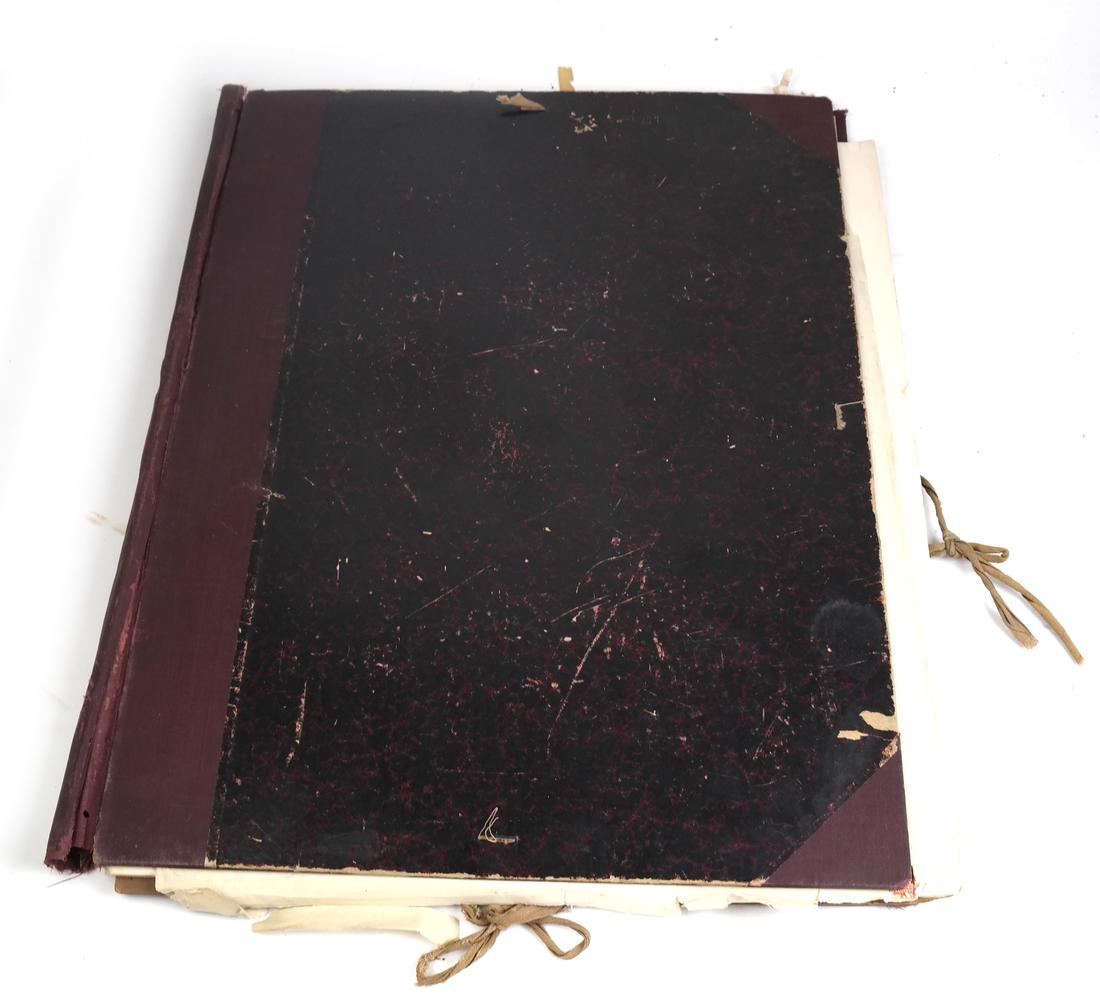 Ephemera: Folio of Maps, Antique Book Frontpieces, more (1 of 6)