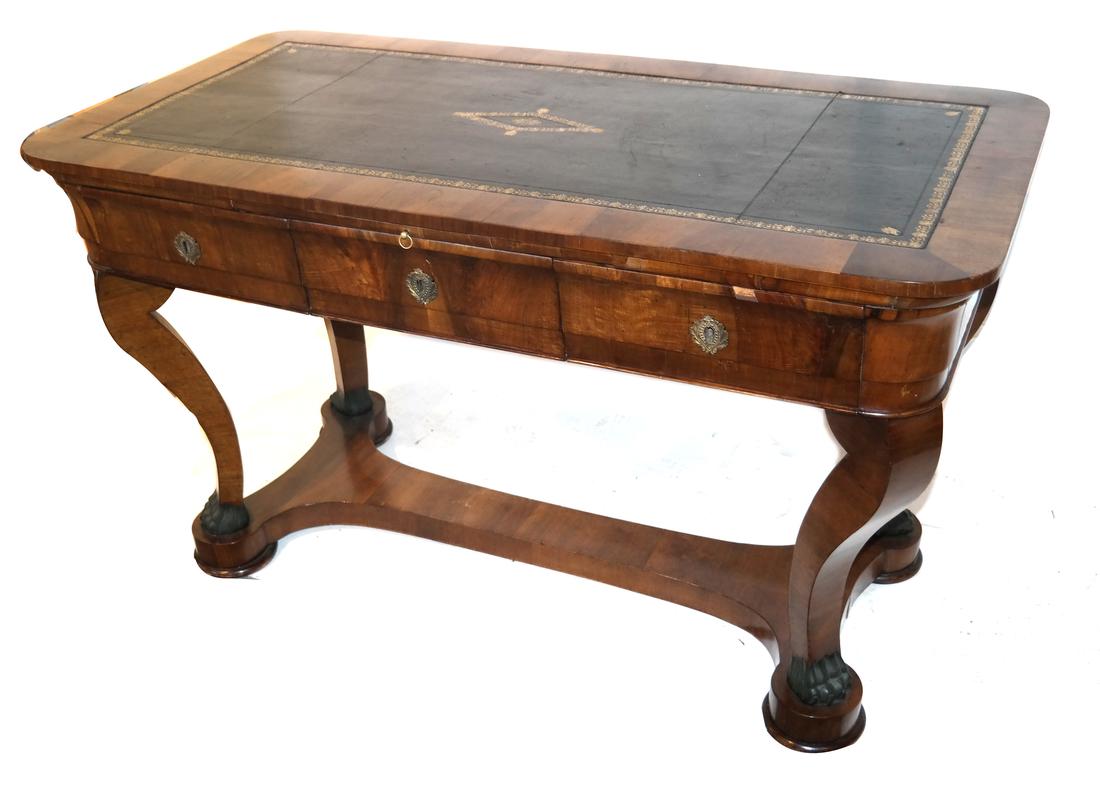 Classical Style Leather Top Desk (1 of 8)