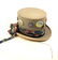 Two Vintage Top Hats and Buttons - 4