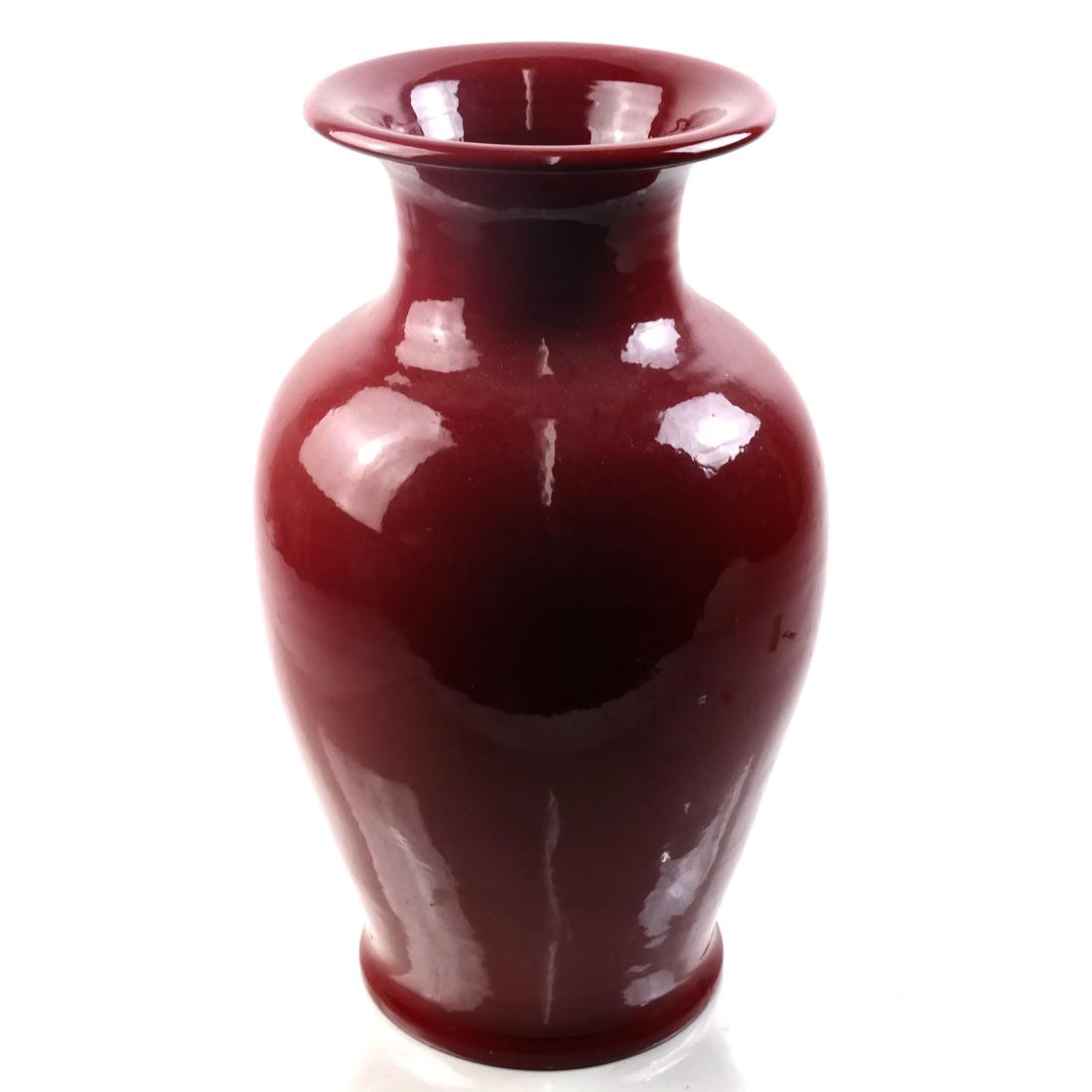 Red Ceramic Vase (1 of 5)