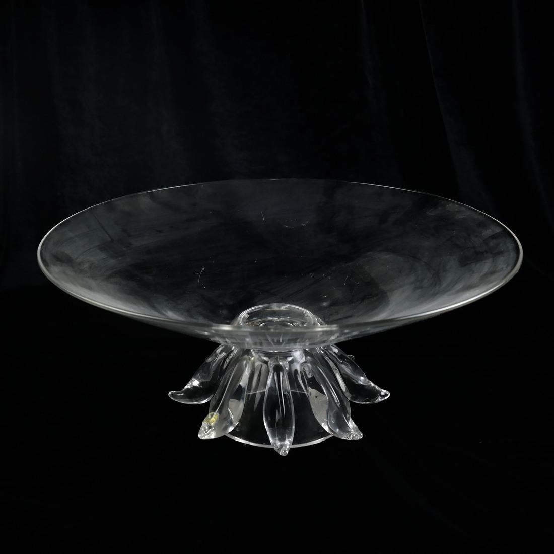 Clear Glass Centerpiece Bowl (1 of 5)