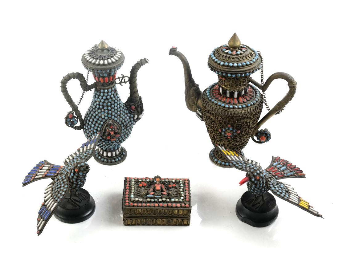 Five Metal and Enamel Objects (1 of 5)