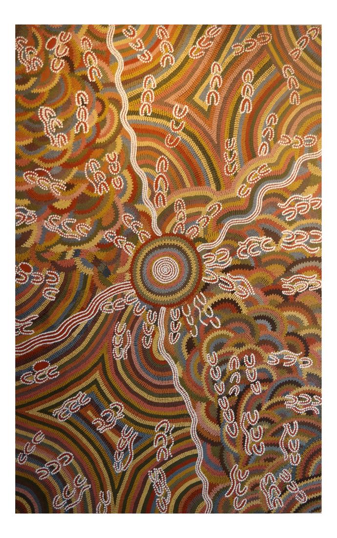 Kitty Pultara (Australian, b. 1930?), Aboriginal Art (1 of 4)