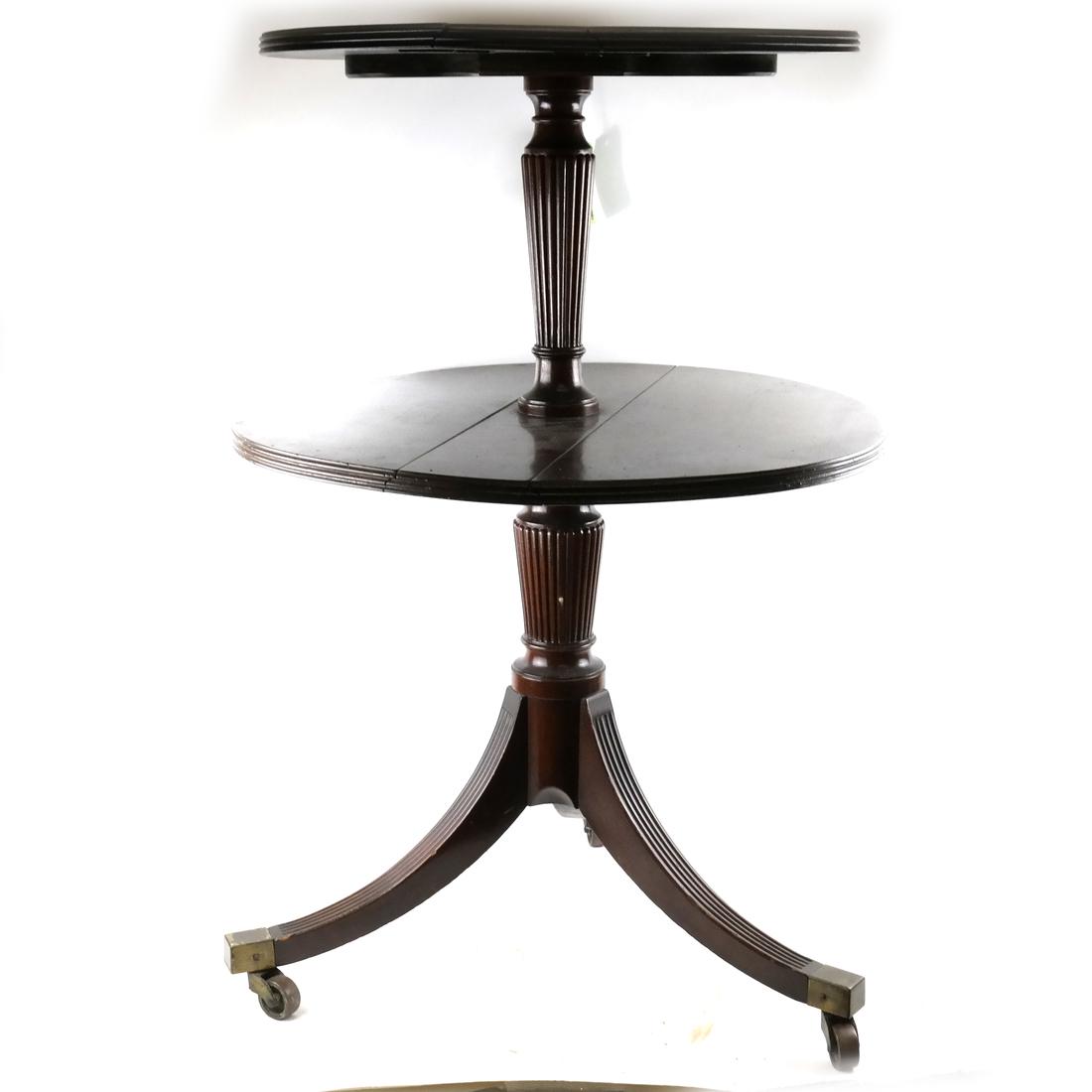 Regency-Style Two-Tier Dumbwaiter (1 of 5)