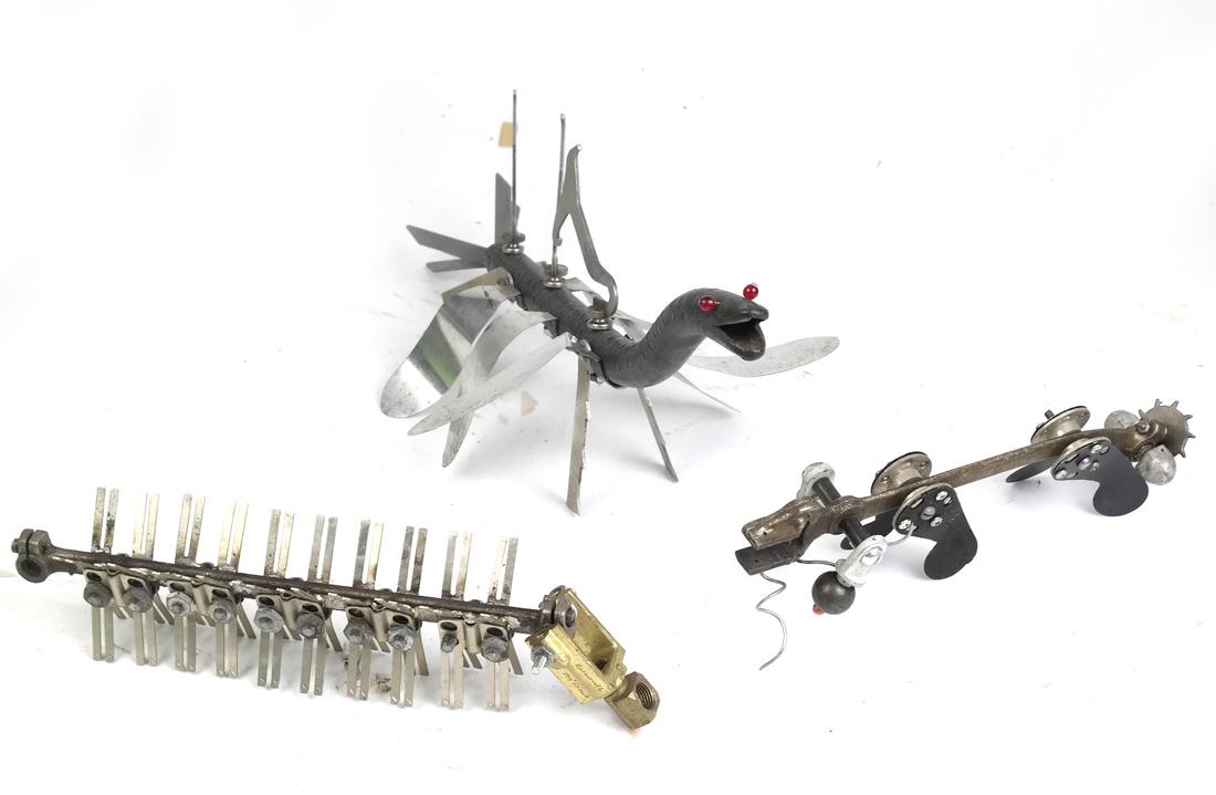 Ellsworth McComb Steampunk Mixed Metal Sculptures (1 of 7)