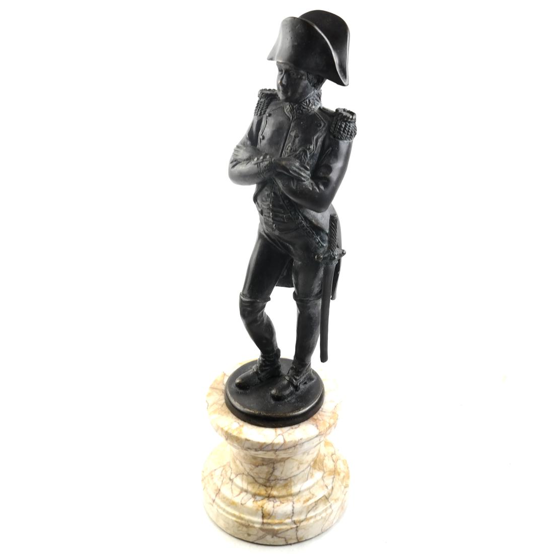 Beaux Arts Bronze Sculptural Figure of Napoleon (1 of 8)