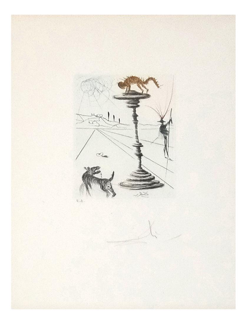 Salvador Dali, "Taming of the Shrew" - Lithograph (1 of 9)