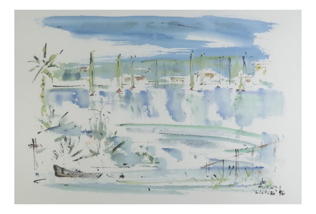 Jo B Lindberg, Abstract Watercolor (1 of 6)