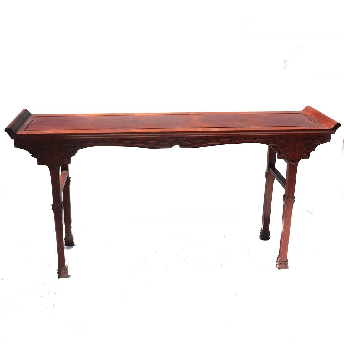 Chinese Wood Altar Table (1 of 4)