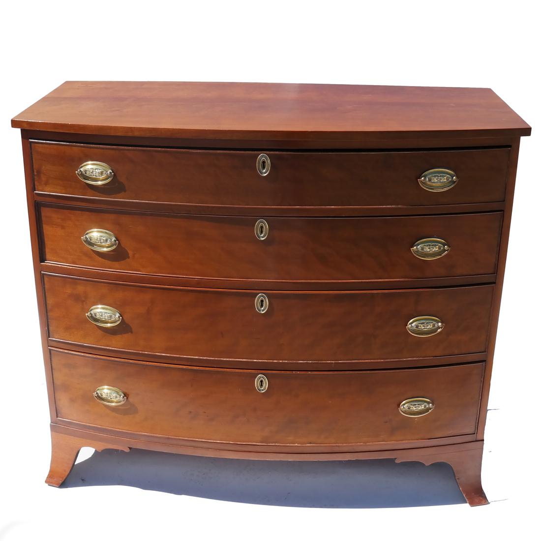 Antique American Hepplewhite Chest (1 of 6)