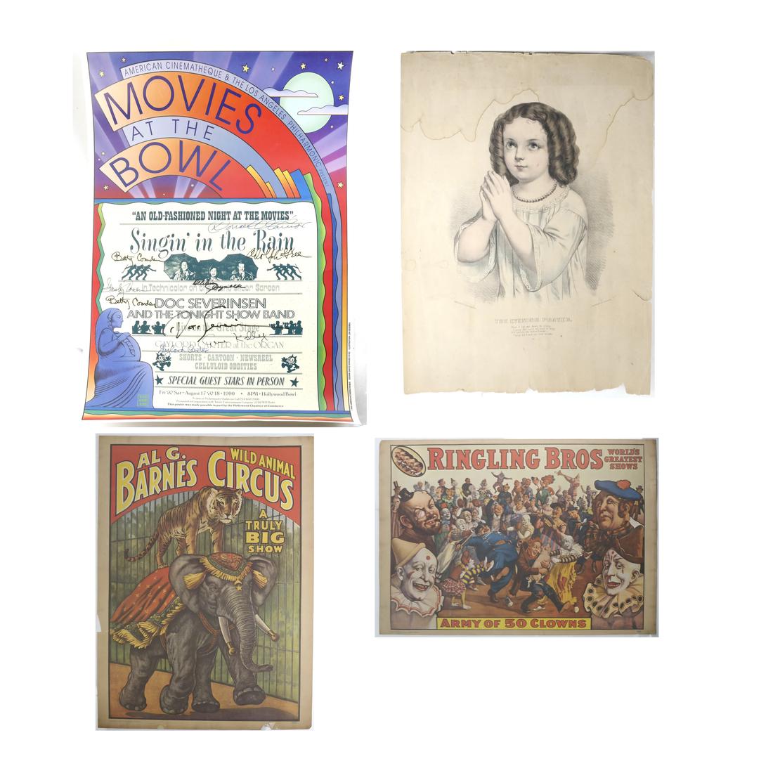 Circus Prints, Movies At The Bowl Poster (1 of 9)