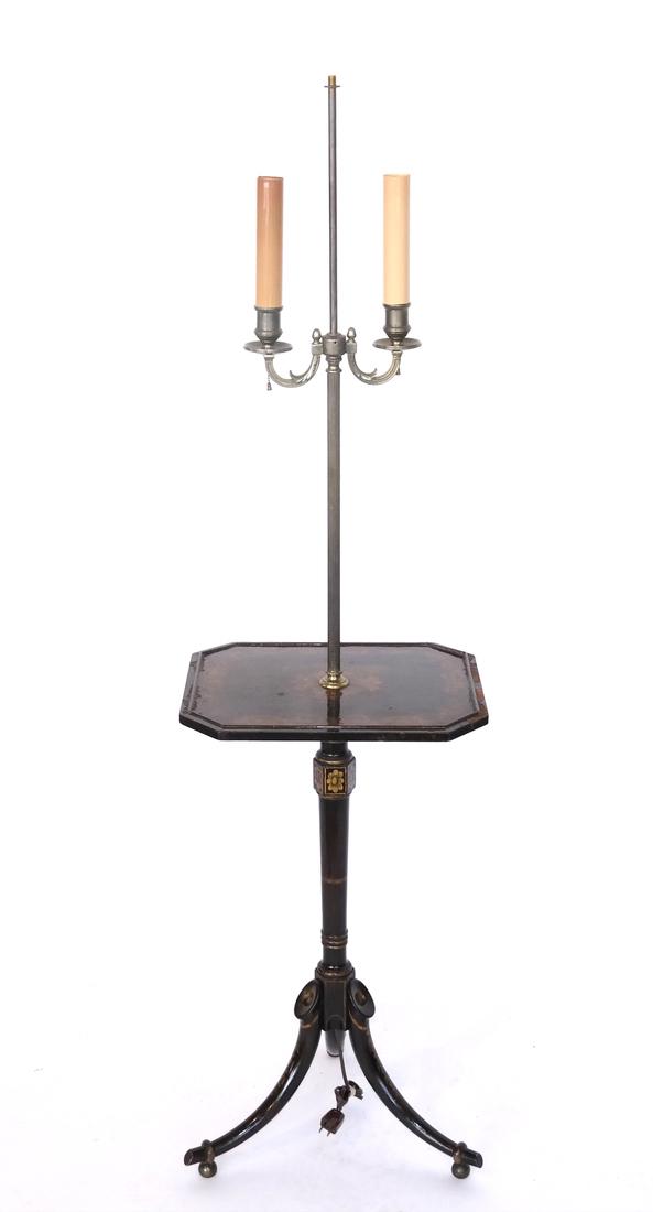 Regency-Style Decorated Lamp Table by Edward Garratt (1 of 7)