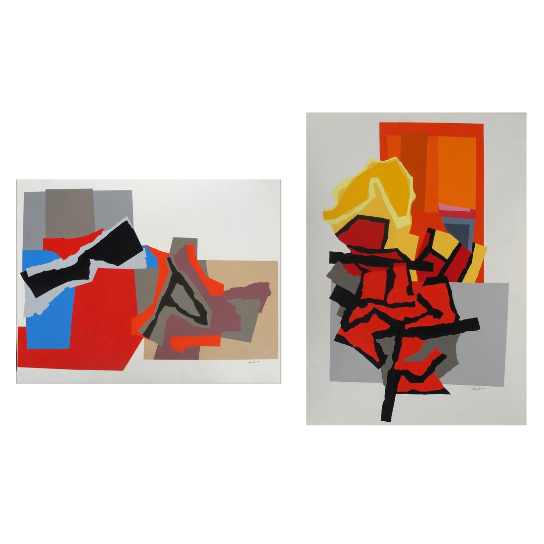Harold Krisel, Abstract Screen Prints (1 of 7)
