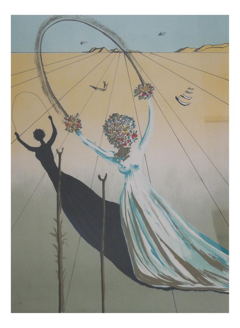 Salvador Dali "Alice In Wonderland" Print, #224/700 (1 of 6)