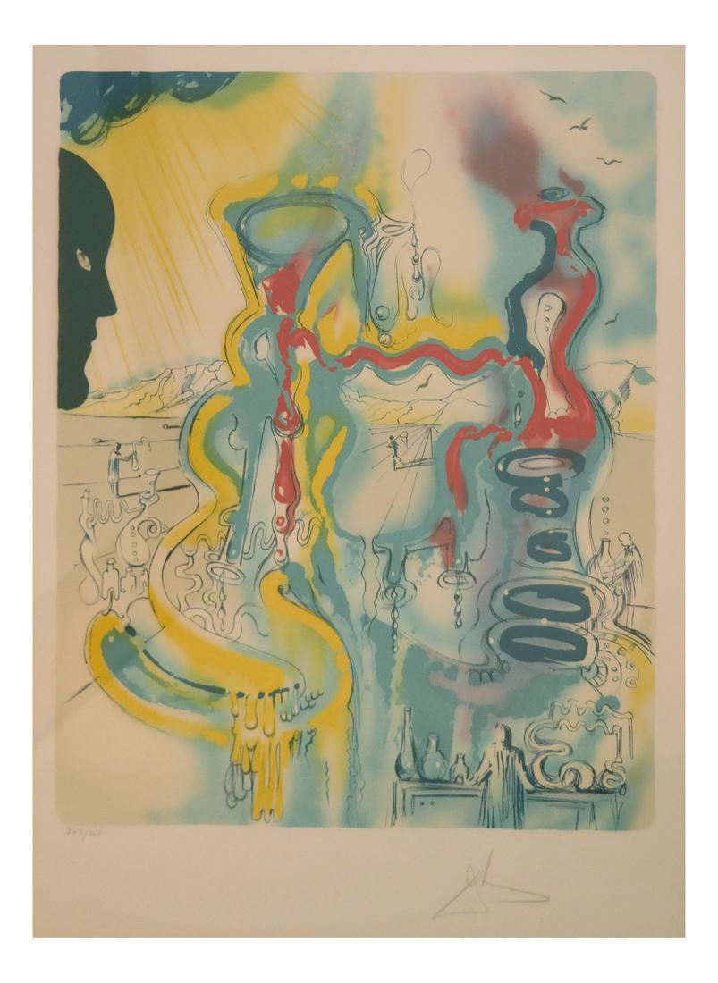 Salvator Dali Print "Chemist", #347/350. (1 of 7)