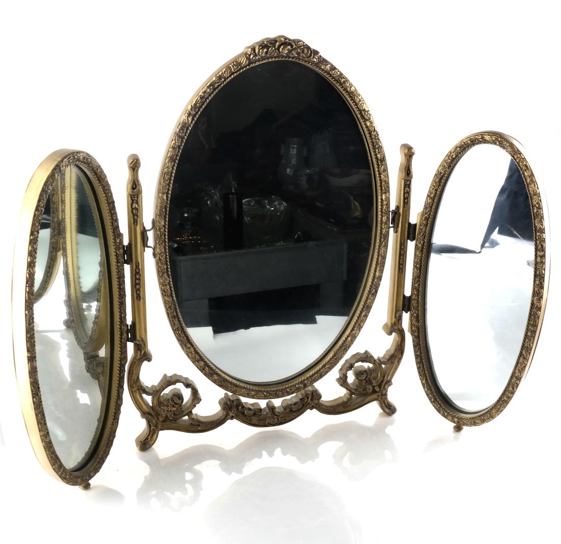 Composite Wood Triptych Mirror (1 of 5)