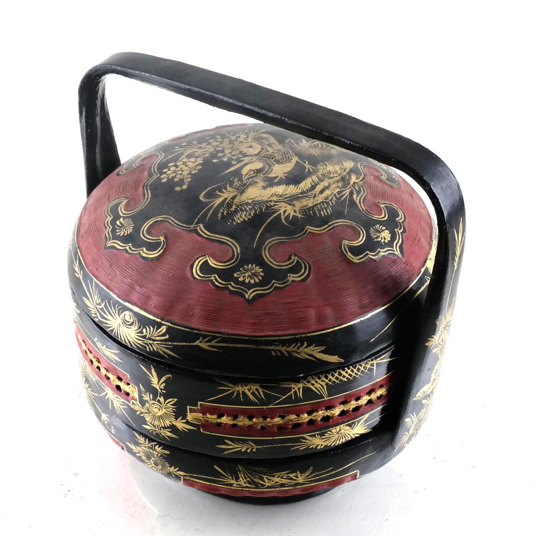 Chinese Decorated Wedding Basket (1 of 4)