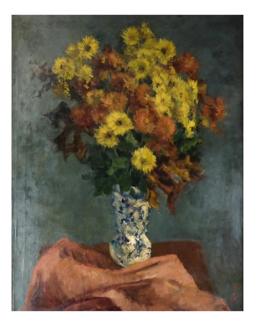 Floral Still Life - Oil on Canvas (1 of 7)