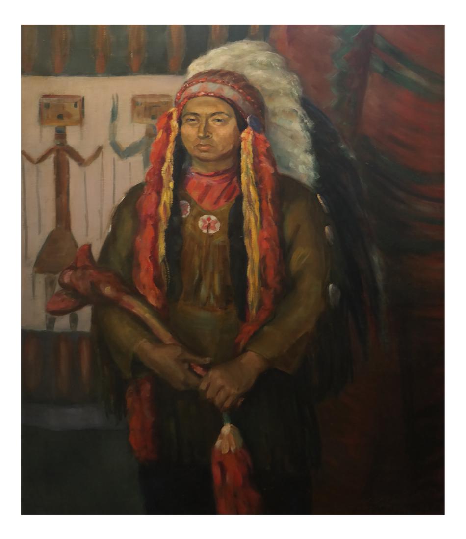 Hortense Ferne - Native American Indian Chief (1 of 7)
