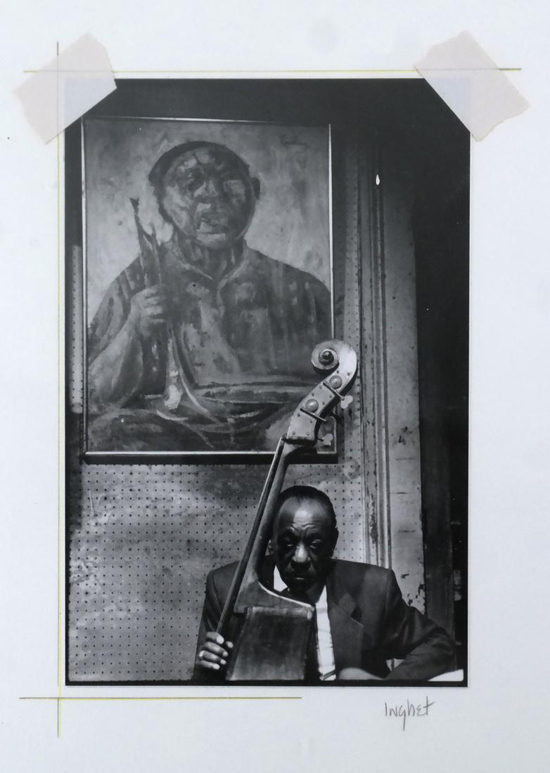 Ingbet - Black & White Jazz Themed Photograph (1 of 5)