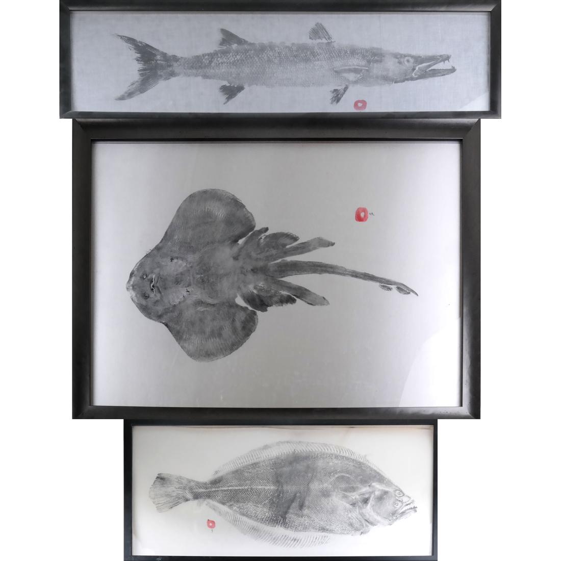 Three Chinese Fish Prints (1 of 6)