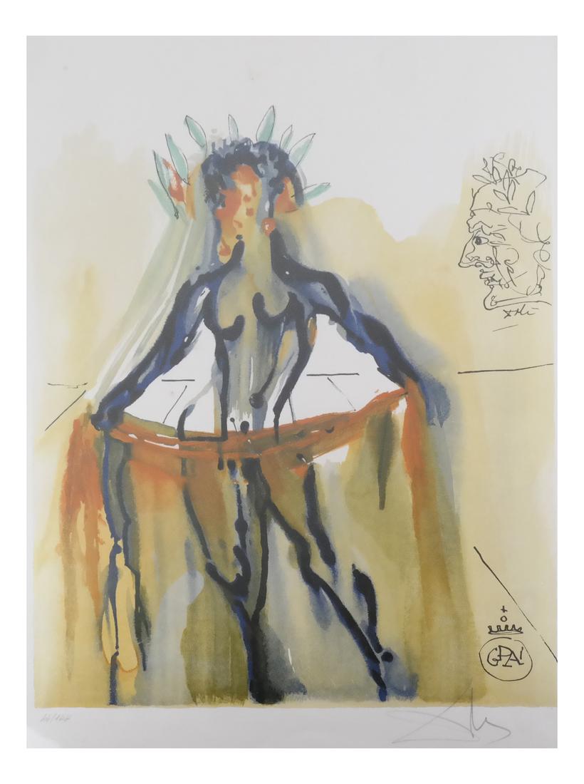 Salvador Dali "Venus" - Full Color Lithograph (1 of 8)