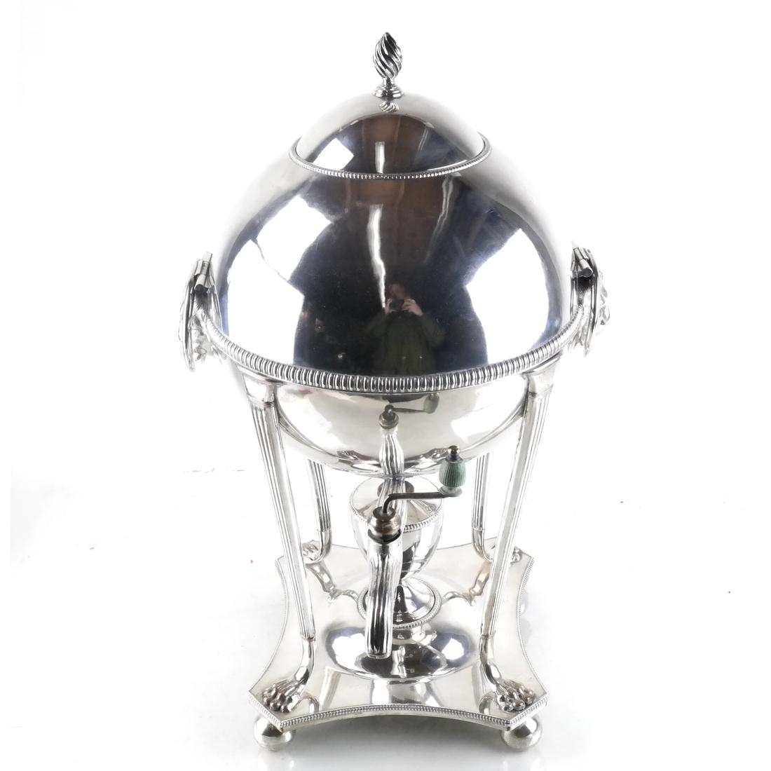 Silverplated English Style Samovar (1 of 7)
