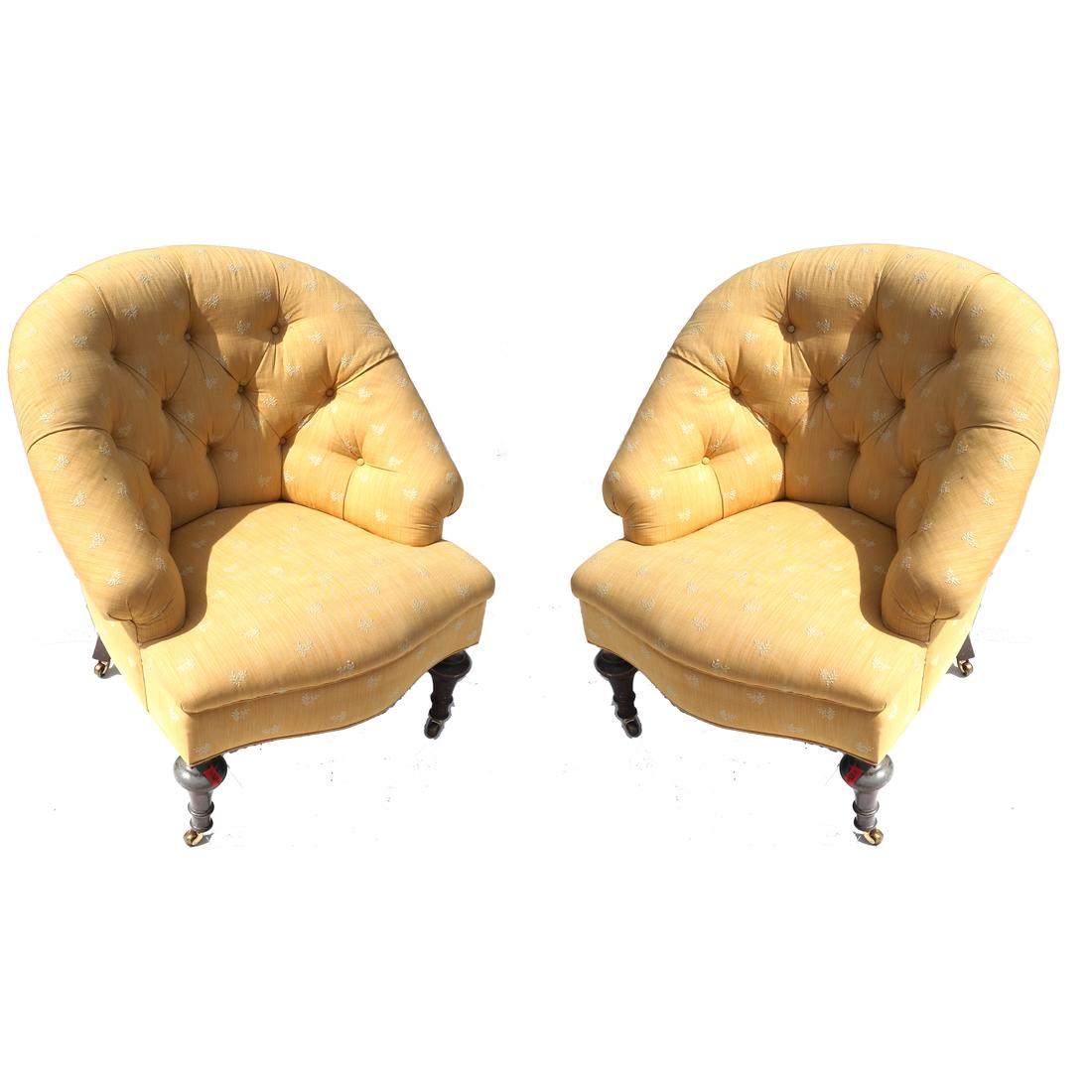 Pair of Victorian-Style Chairs (1 of 6)