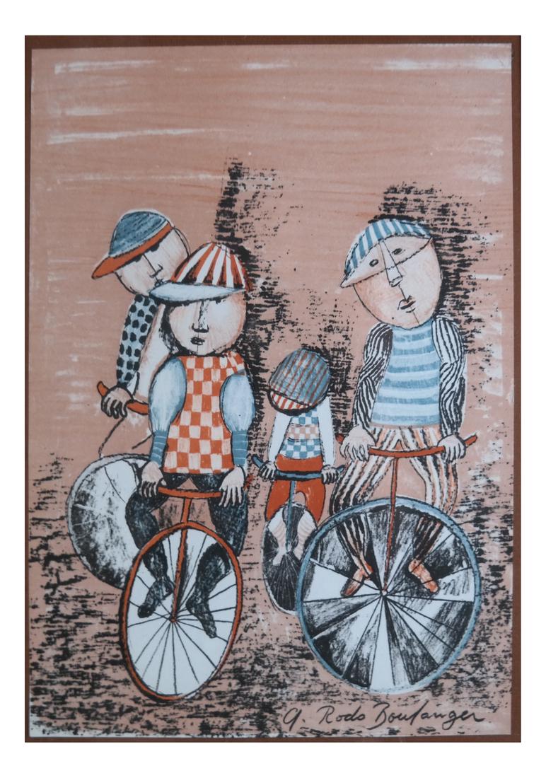 G. Rodie Boulanger, Bicyclists (1 of 6)