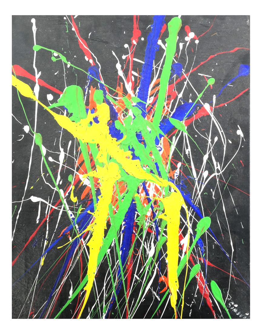 Sibari (sic) Abstract Painting (1 of 4)